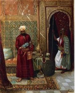 unknow artist Arab or Arabic people and life. Orientalism oil paintings  376 China oil painting art